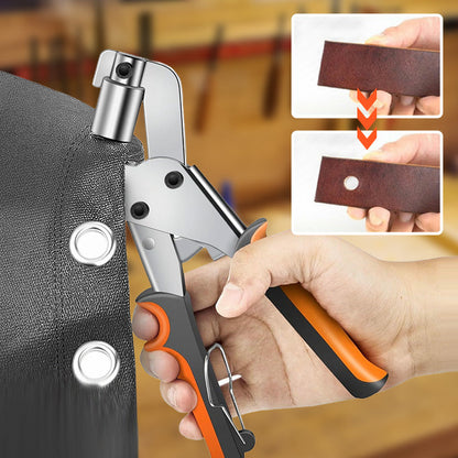 🛠️ 49% OFF! ✨ Eyelet Pliers Set – Durable, Complete, For Tarps & DIY 🔩