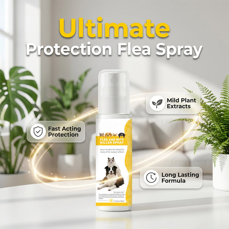 🔥Selling Fast – 50% OFF！🎁Tick Season is Here🕷🛡️Mild Formula Pet Pest Repellent Spray