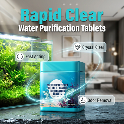 High-Efficiency Aquarium Water Purification Tablets