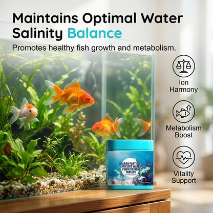 High-Efficiency Aquarium Water Purification Tablets