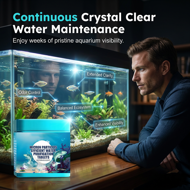 High-Efficiency Aquarium Water Purification Tablets