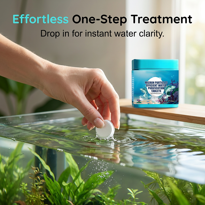 High-Efficiency Aquarium Water Purification Tablets