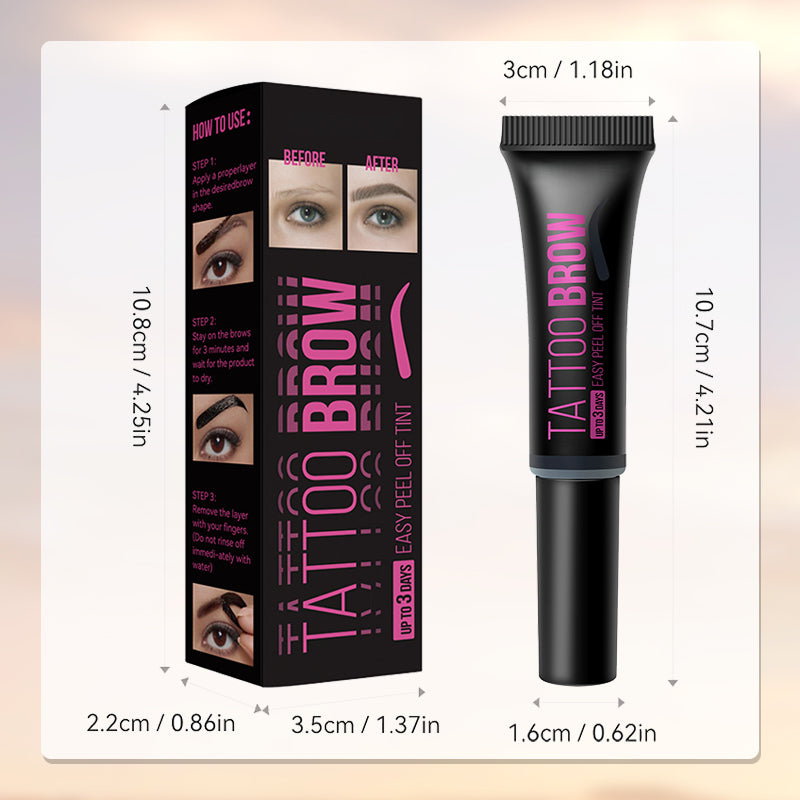 🔥 50% OFF · Waterproof Long-Lasting Peel-Off Eyebrow Tint ✨