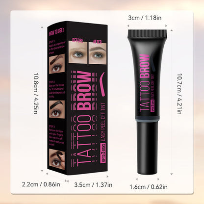 🔥 50% OFF · Waterproof Long-Lasting Peel-Off Eyebrow Tint ✨