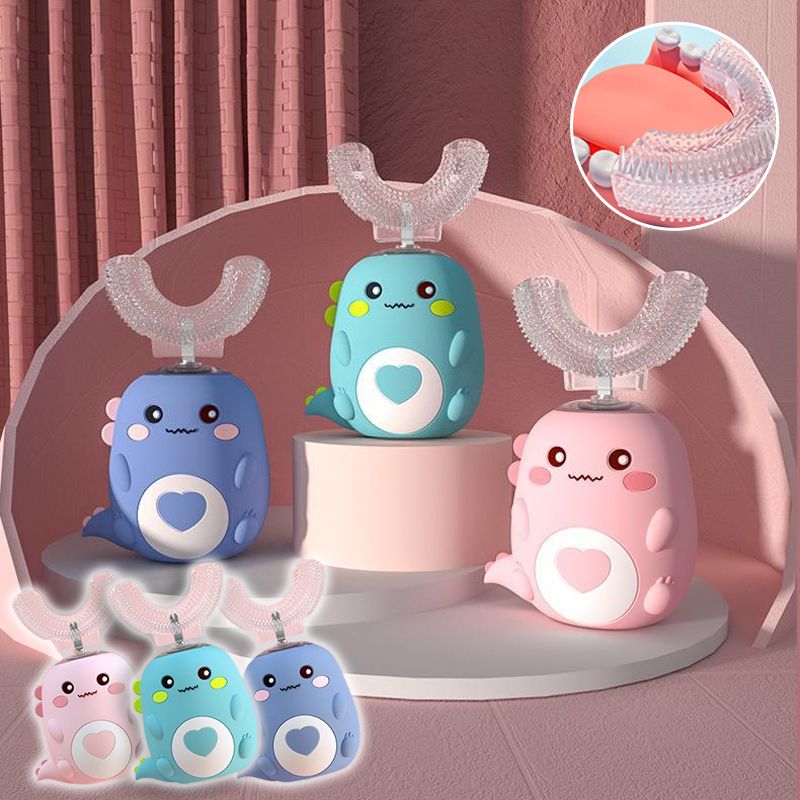 ⏰Hot-selling products are 50% off🦷🪥Smart U-shape Electric Toothbrush for Children