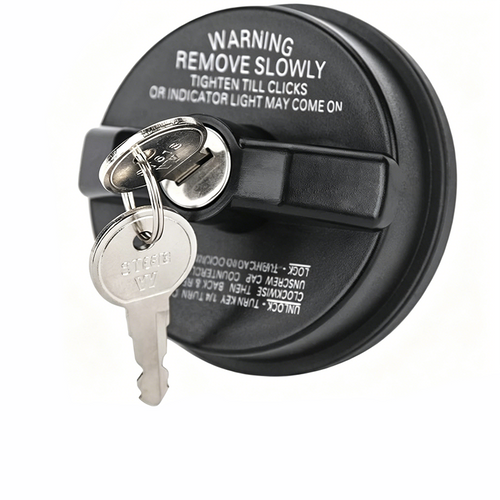 Durable Locking Gas Tank Cap with Keys