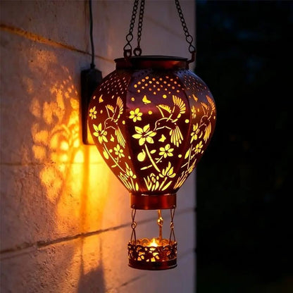 📢📢50% OFF !! ⏰Solar-Powered Hot Air Balloon Lantern