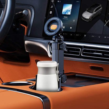 Soporte Magnético para Teléfono para Coche - Ajustable 360°, Imán Potente N52, Operación con una Mano, Compatible con Todos los Teléfonos, Modelos Magnéticos y de Abrazadera Estables para una Conducción Segura