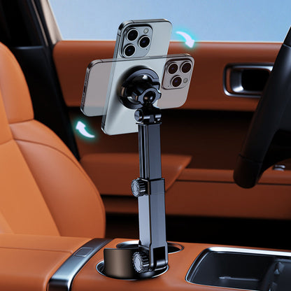 Soporte Magnético para Teléfono para Coche - Ajustable 360°, Imán Potente N52, Operación con una Mano, Compatible con Todos los Teléfonos, Modelos Magnéticos y de Abrazadera Estables para una Conducción Segura