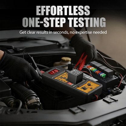 12V/24V Automotive Relay Voltage Tester with LED Indicator