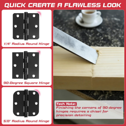 📢📢 50% OFF !! ⏰ Adjustable Door Hinge Mortise Jig Kit – Precision Routing, Quick Setup & Perfect for Carpenters, Joiners & DIY Home Renovations 🔧✨