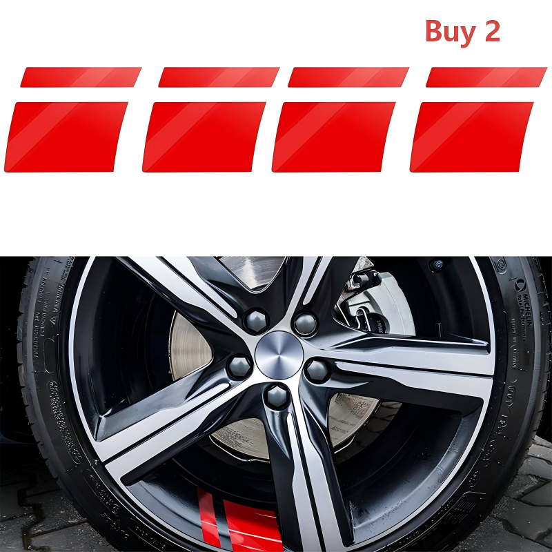 💥LAST DAY BUY 1 GET 1 FREE!!🎁Car Wheel Rim Reflective Stripes Decal