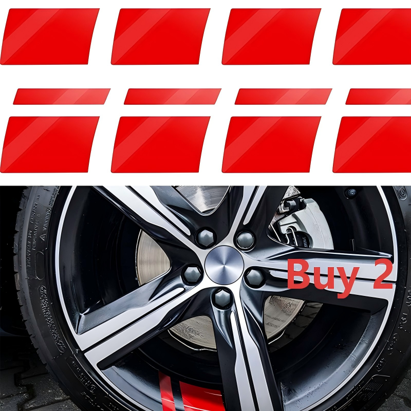💥LAST DAY BUY 1 GET 1 FREE!!🎁Car Wheel Rim Reflective Stripes Decal