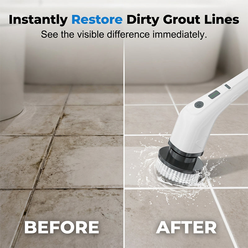 ⏳Time-Limited Special⏰Multi-Functional Electric Cleaning Brush—Effortlessly Achieve Deep Cleaning!