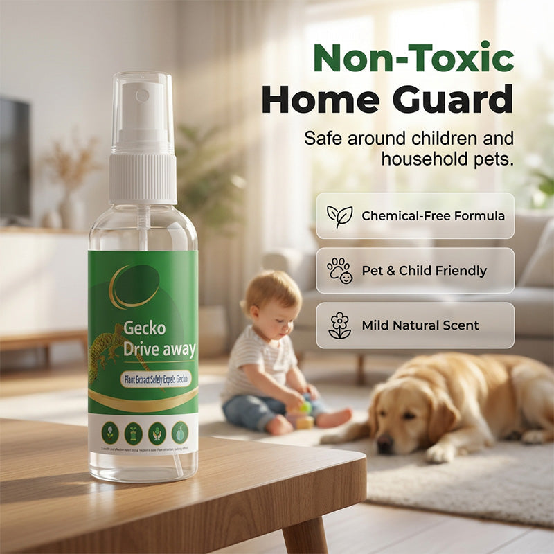 Family-Safe Gecko Repellent Spray