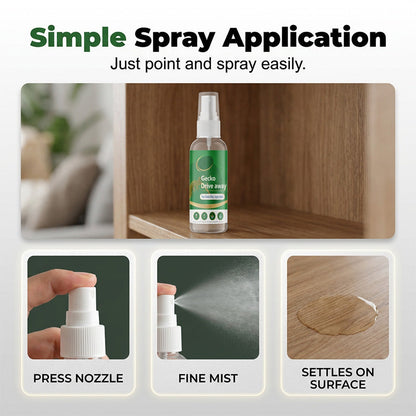 Family-Safe Gecko Repellent Spray