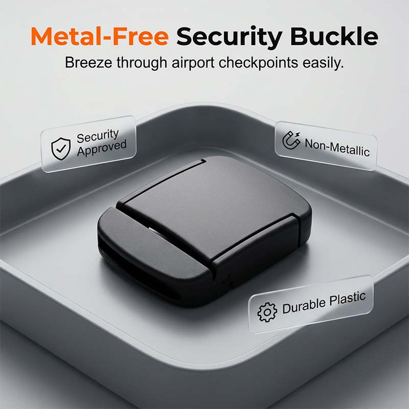 Tactical Travel Belt with Hidden Money Pocket