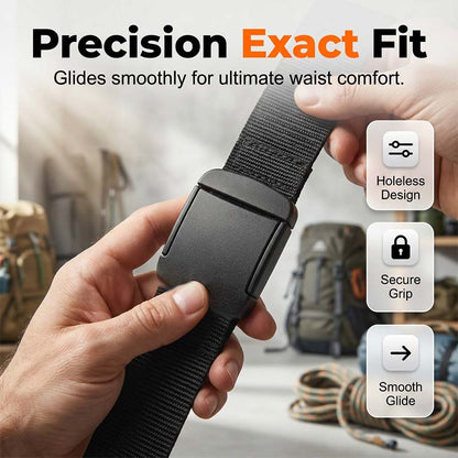 Tactical Travel Belt with Hidden Money Pocket