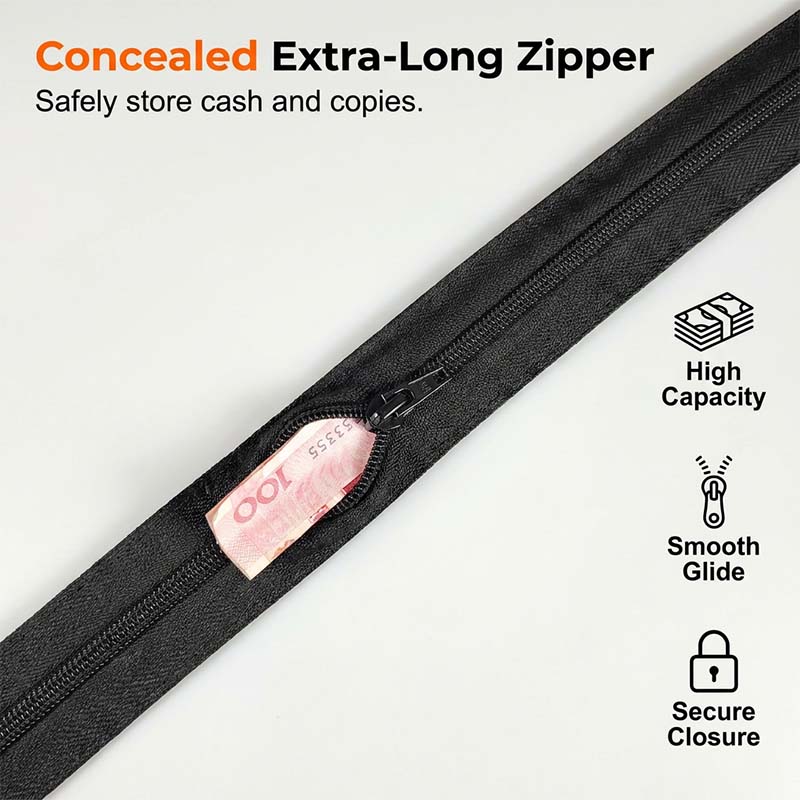 Tactical Travel Belt with Hidden Money Pocket