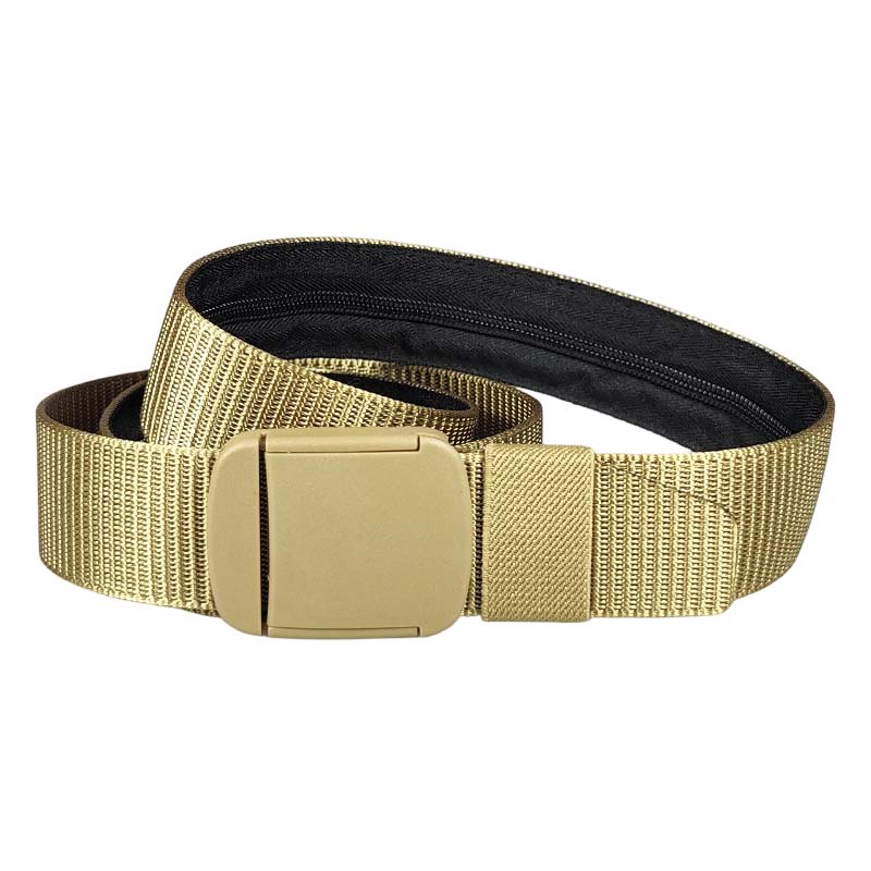 Tactical Travel Belt with Hidden Money Pocket