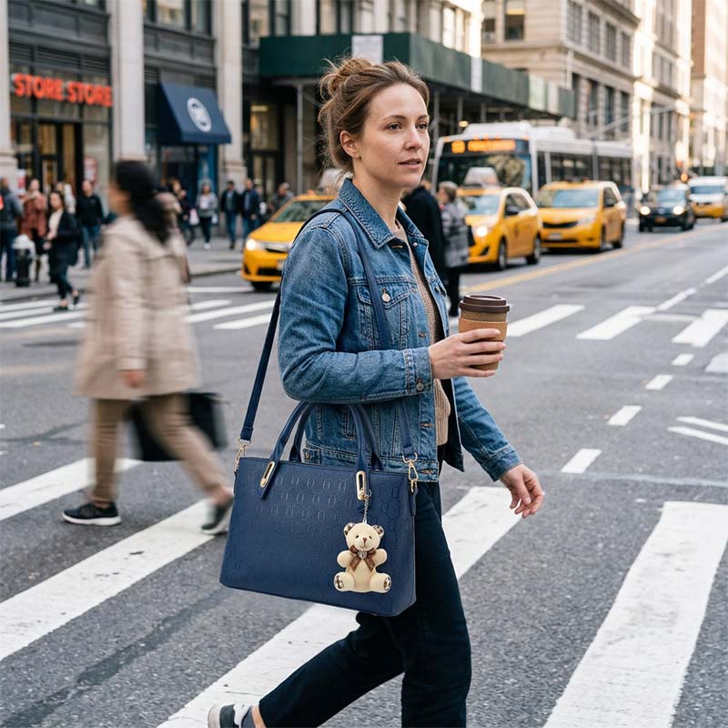 🔥Limited-time offer✨Women's Multifunctional 4-in-1 Leather Handbag