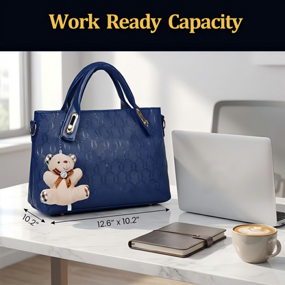 🔥Limited-time offer✨Women's Multifunctional 4-in-1 Leather Handbag