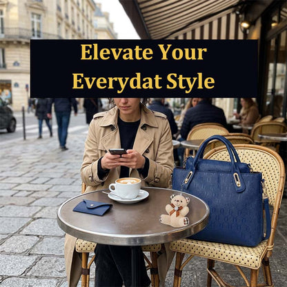 🔥Limited-time offer✨Women's Multifunctional 4-in-1 Leather Handbag