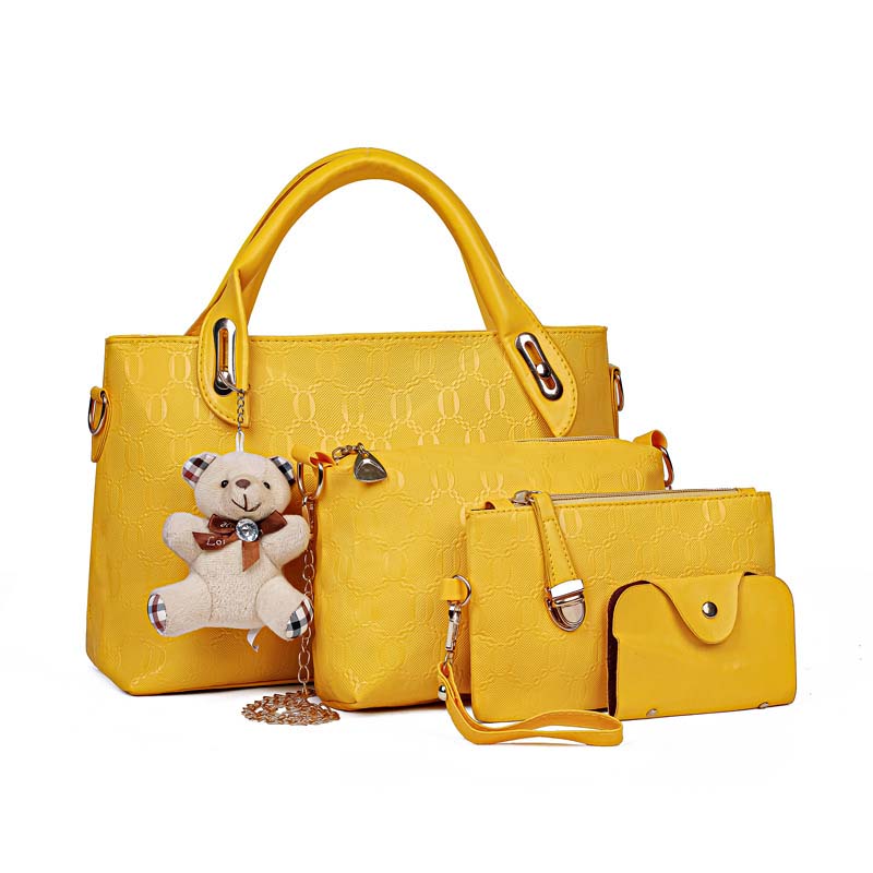 🔥Limited-time offer✨Women's Multifunctional 4-in-1 Leather Handbag
