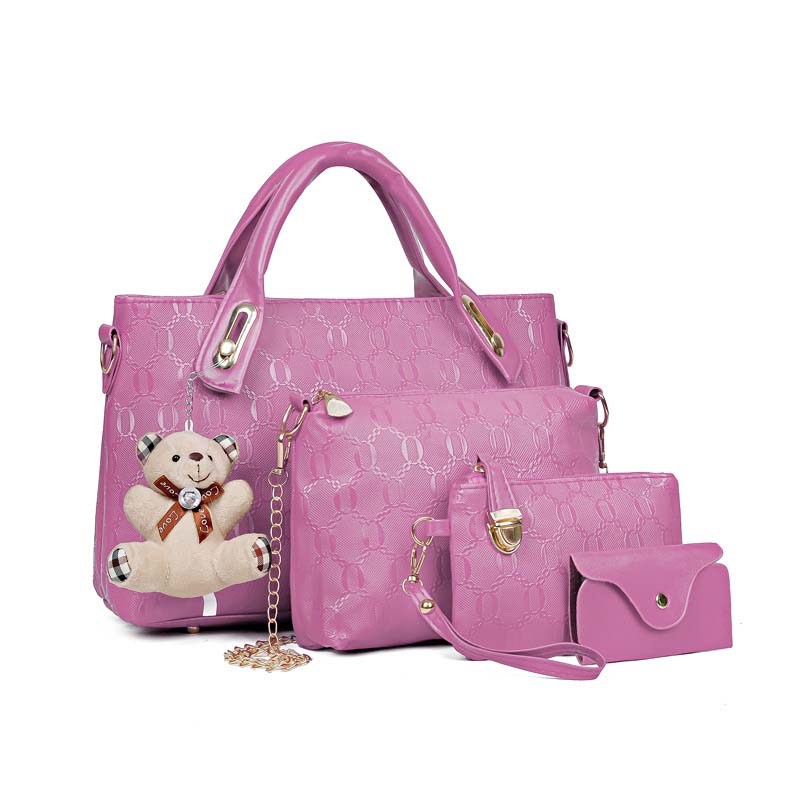 🔥Limited-time offer✨Women's Multifunctional 4-in-1 Leather Handbag