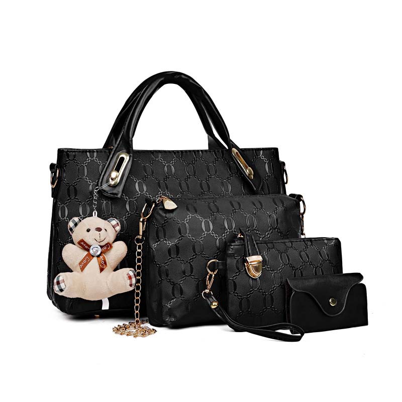 🔥Limited-time offer✨Women's Multifunctional 4-in-1 Leather Handbag