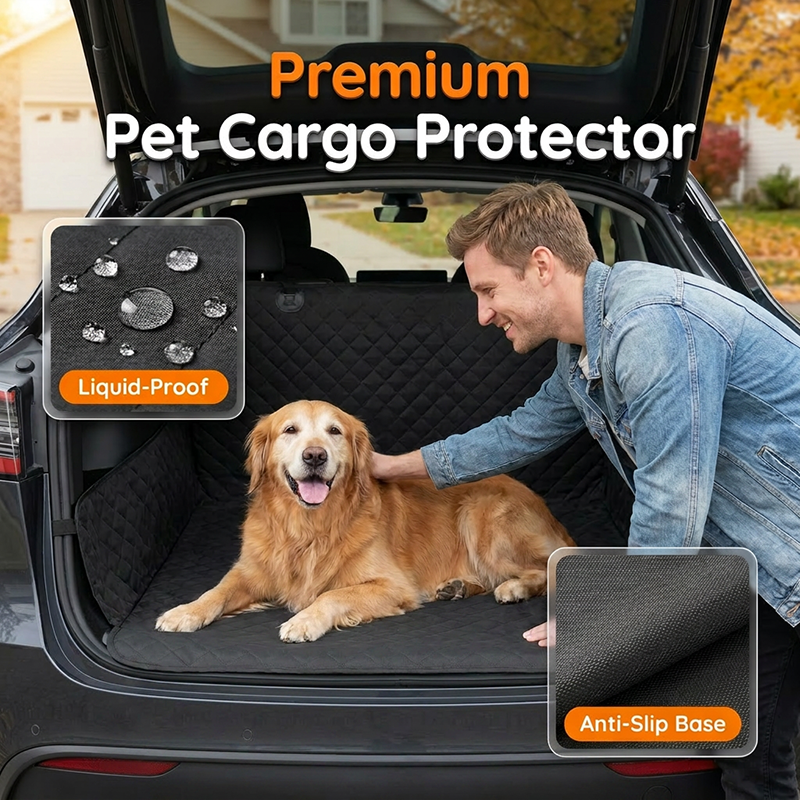 ⏳Time-Limited Special⏰Car Boot Liner Waterproof Pet Travel Mat – Non-slip & easy to clean – Protects trunk from dirt, spills & fur – perfect for dogs or outdoor gear 🐕