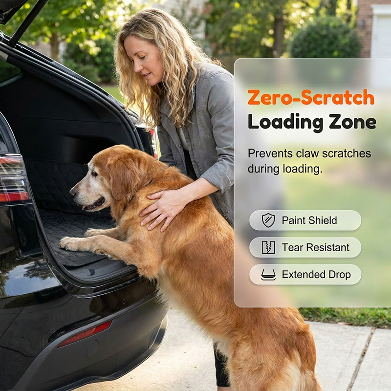 ⏳Time-Limited Special⏰Car Boot Liner Waterproof Pet Travel Mat – Non-slip & easy to clean – Protects trunk from dirt, spills & fur – perfect for dogs or outdoor gear 🐕