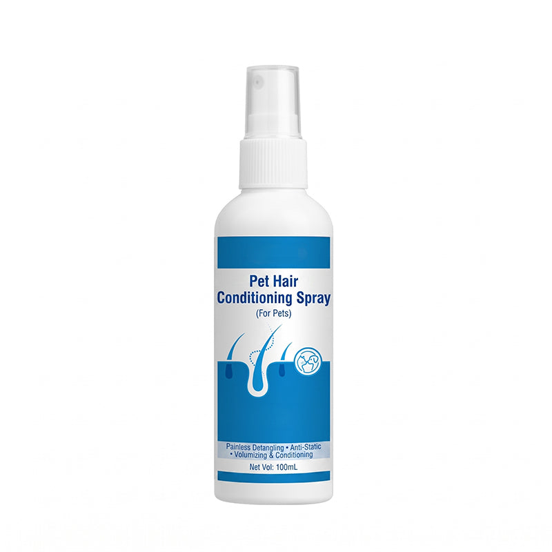 Gentle Pet Detangling Spray for Matted Fur