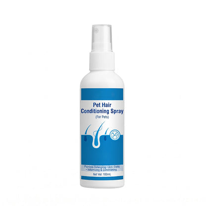Gentle Pet Detangling Spray for Matted Fur