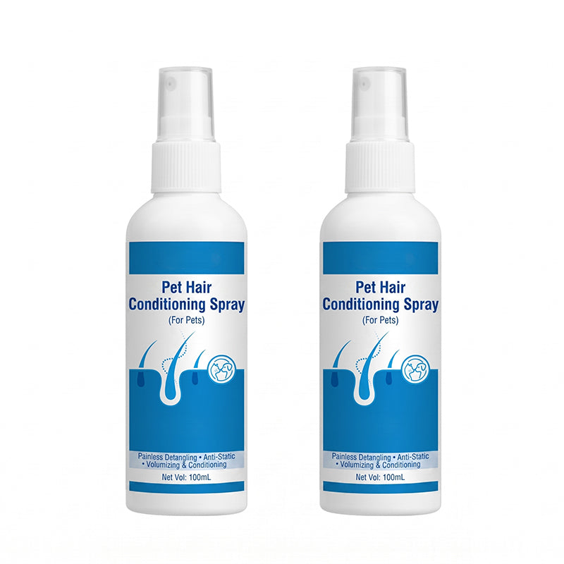 Gentle Pet Detangling Spray for Matted Fur