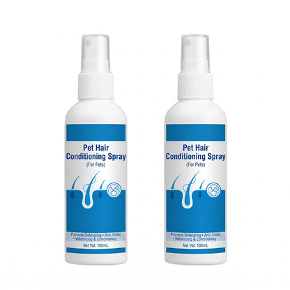Gentle Pet Detangling Spray for Matted Fur