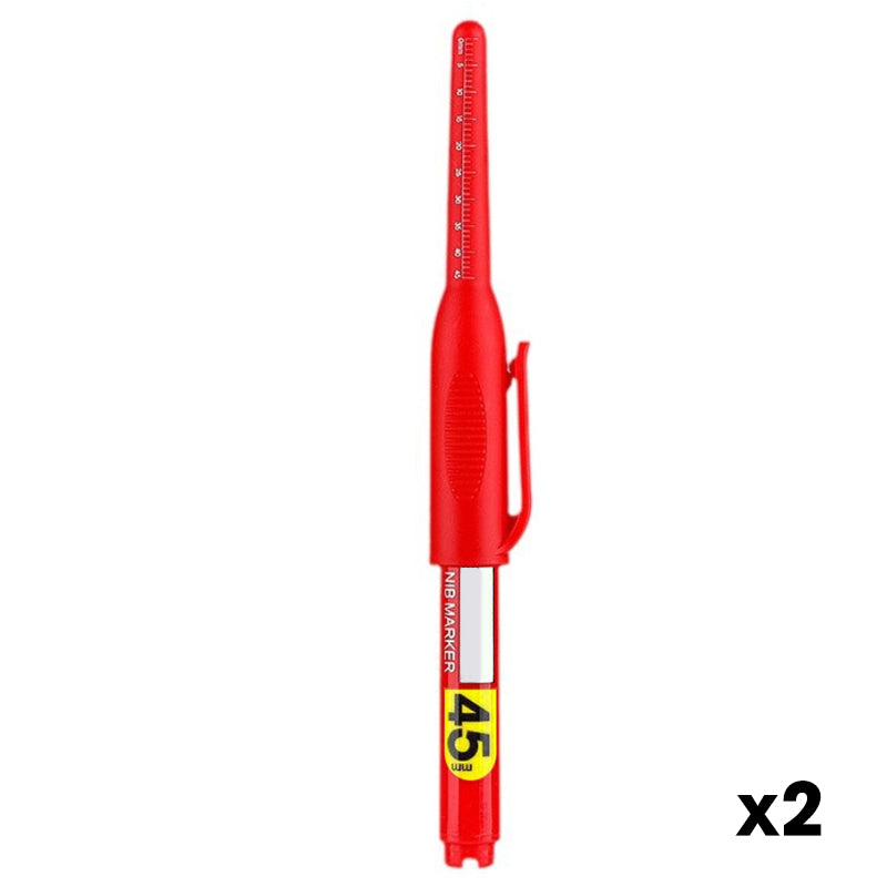 📢📢50% OFF !! ⏰Deep Hole Marker with 45mm Long Nib