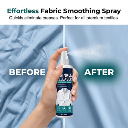 👔Wrinkle-reducing spray for clothing✨ Instant wrinkle release – no iron, travel-ready, static-free & fresh.