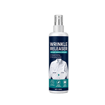 👔Wrinkle-reducing spray for clothing✨ Instant wrinkle release – no iron, travel-ready, static-free & fresh.