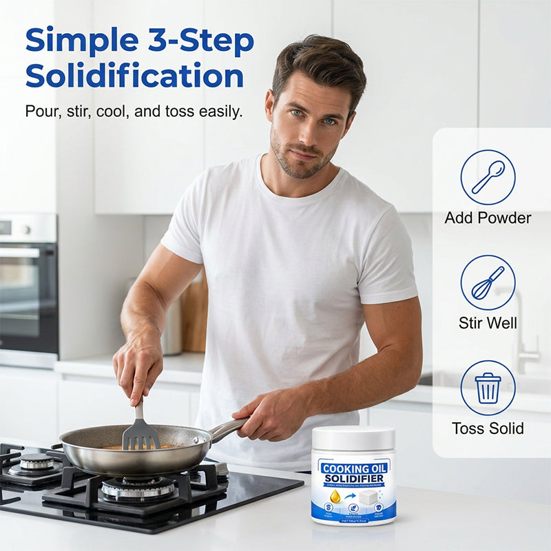 Instant Solidification Cooking Oil Solidifier