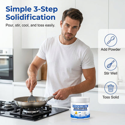 Instant Solidification Cooking Oil Solidifier