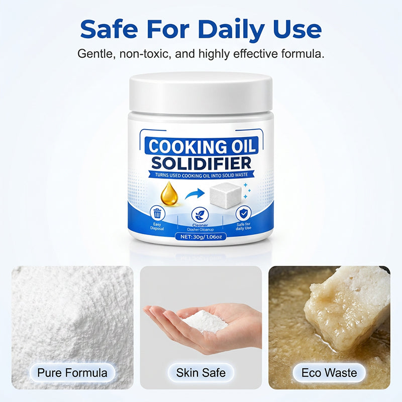 Instant Solidification Cooking Oil Solidifier