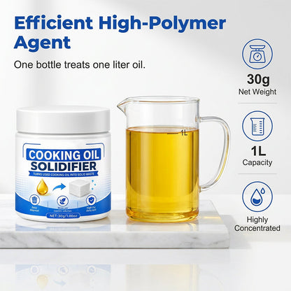 Instant Solidification Cooking Oil Solidifier