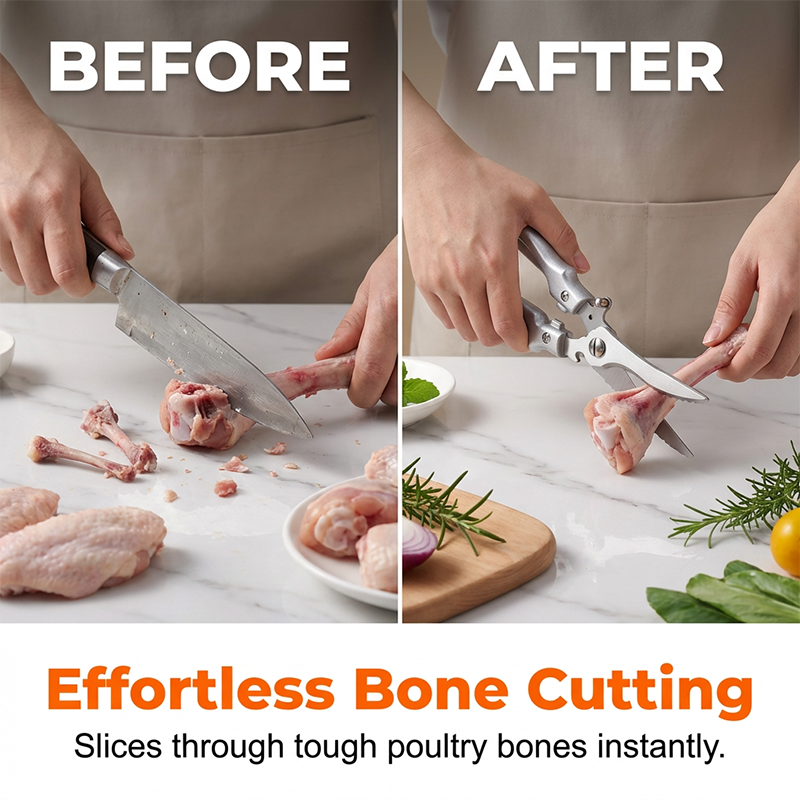 Heavy-Duty Poultry Shears for Kitchen