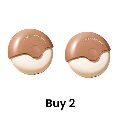 🥳2026 HOT SALE🥳💞50K+ SOLD!⏳✨Portable 3-Layer Hair Shaver with Rotating Cover