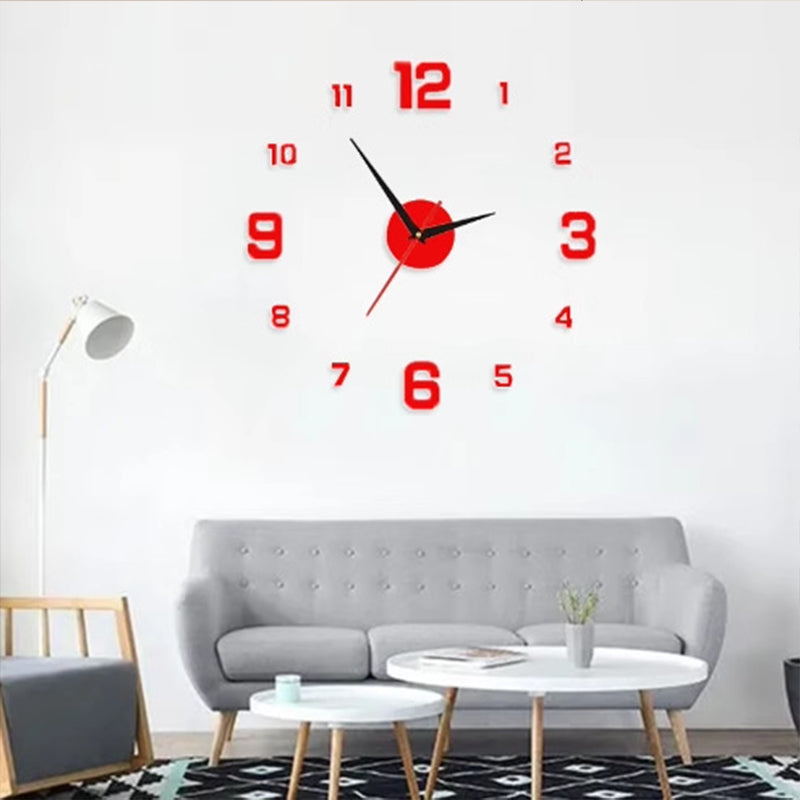 🥳2026 HOT SALE🥳💞DIY Acrylic Wall Clock Set – 3D depth 🛌✨