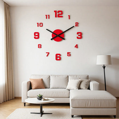 🥳2026 HOT SALE🥳💞DIY Acrylic Wall Clock Set – 3D depth 🛌✨