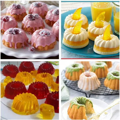 ⏰Silicone Donut-Style Baking Cups