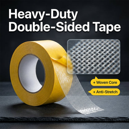 🔥LAST DAY SALE🔥StikPro Heavy-Duty Double-Sided Tape💪 Super Strong & Waterproof!✅ Leaves No Residue | Removable Yet Reliable✅Perfect for Carpets, Wallpaper, Balloons & Renters’ Quick Fixes 🎉