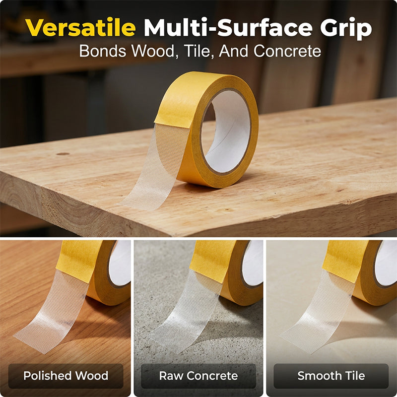 🔥LAST DAY SALE🔥StikPro Heavy-Duty Double-Sided Tape💪 Super Strong & Waterproof!✅ Leaves No Residue | Removable Yet Reliable✅Perfect for Carpets, Wallpaper, Balloons & Renters’ Quick Fixes 🎉